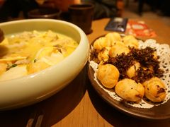 干菜烤汤圆-香园茶社·金陵小灶(老门东店)
