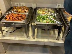 自助取餐区-鹈鹕素食餐厅自助餐部(正阳街店)