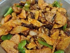 -尕有炕锅烤羊肉