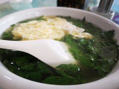 菊花头蛋汤-胡老三家土菜馆·老店地方特色菜·招牌茅山地锅老鹅