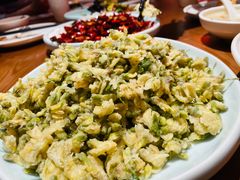 蒸槐花-吕氏疙瘩汤·新鲁菜(济南万象城店)