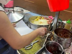 糯米饭加腊肠-权记骨粥
