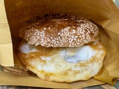 烧饼夹鸡蛋-豫石记羊汤(北苑店)
