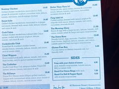 菜单-Fergburger(皇后镇店)