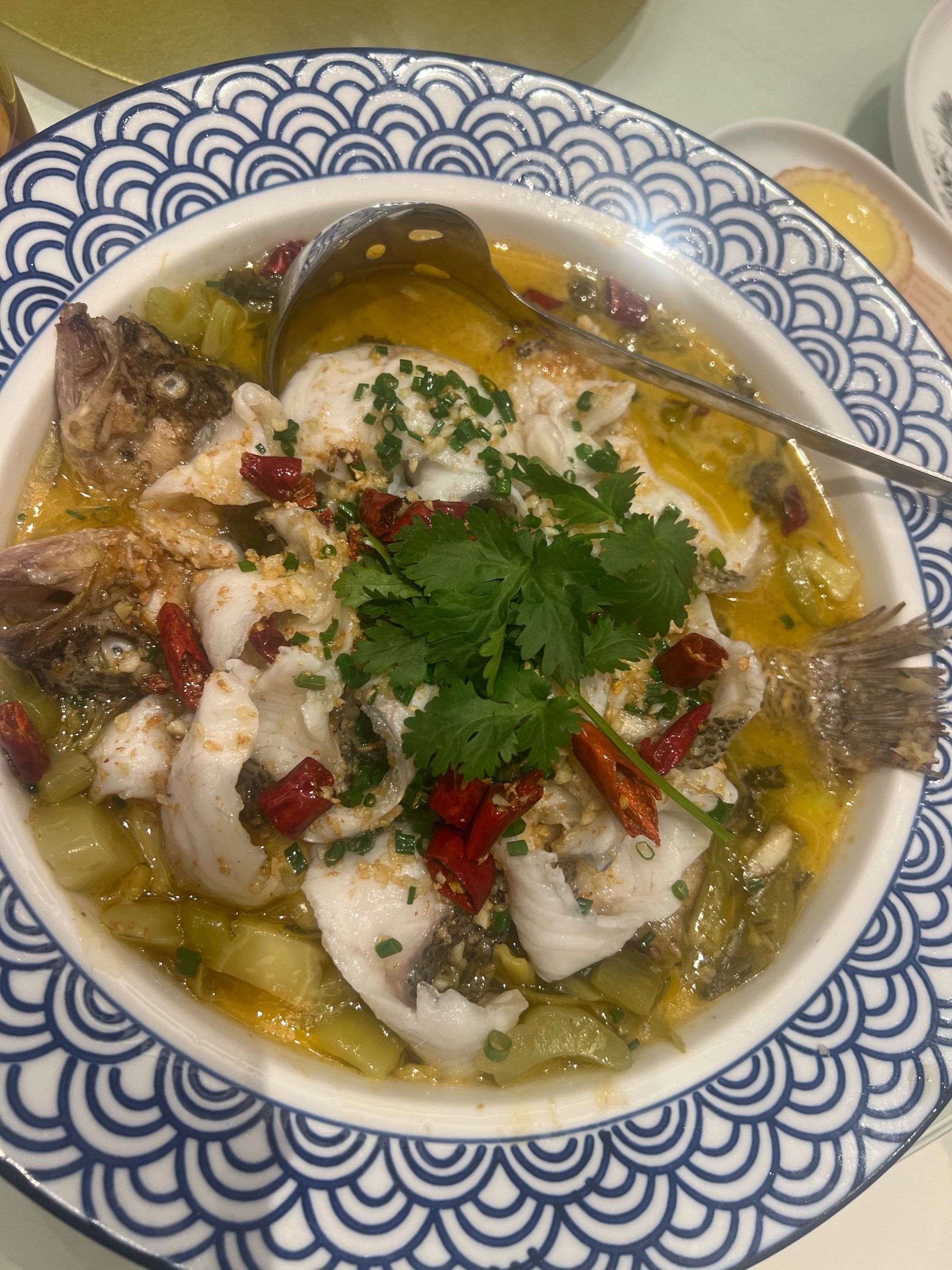 酸菜鱼的味道和菜品都是非常不错的