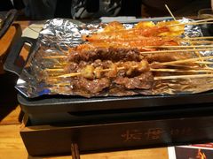 -路边摊小炉子烧烤