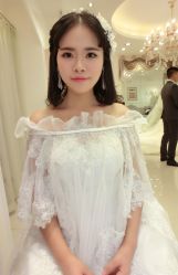 点击看大图 艾米丽新娘造型-艾米丽婚纱礼服
