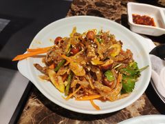 泡椒鱼皮-猪啊牛呀羊啊铜盘烤肉(正大广场店)