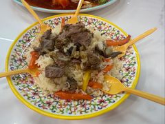 羊肉手抓饭-老字号大盘鸡·丸子汤·抓饭