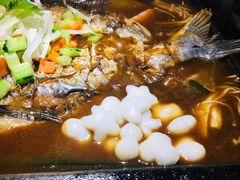 -探鱼·鲜青椒爽麻烤鱼(广州欣荣广场店)