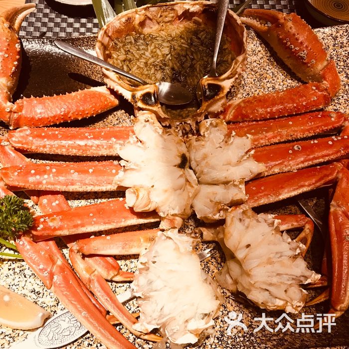 松月自慢料理炭烤松叶蟹图片-北京日本料理-大众点评网