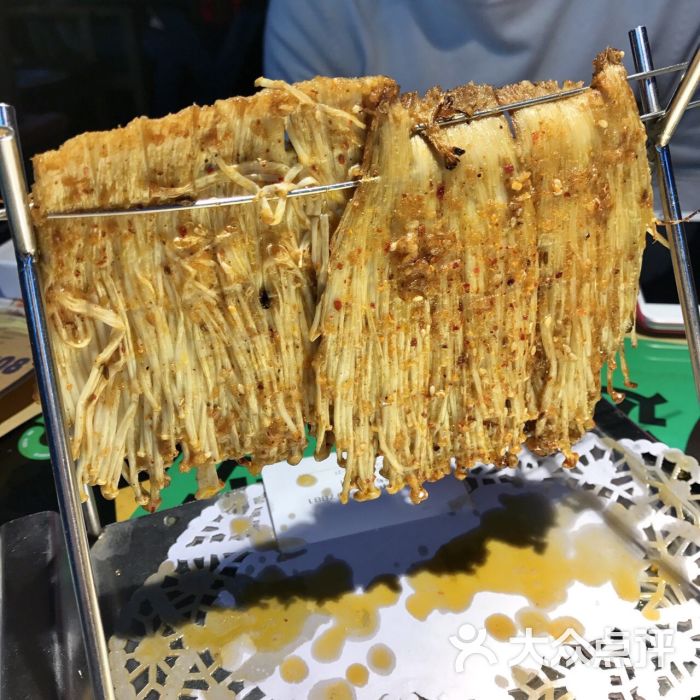单双号嗨啤烧烤串吧(淮海东路店)吊烤金针菇图片 - 第6285张