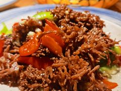 爆炒风爪菇-炊烟·山房菜