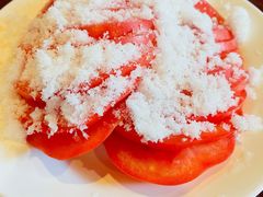 糖拌西红柿-玫瑰红烤羊排(北新桥三条店)