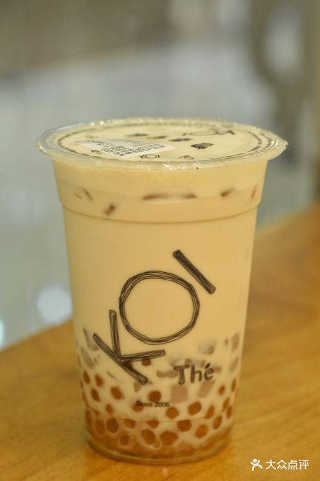 koi thé(恒基名人中心店)黄金珍奶图片