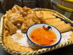 炸牛奶拼炸云吞-阿多私房菜(顺德店)