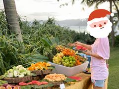 热带水果-亚龙湾希尔顿自助餐厅·海鲜·烧烤·沙滩BBQ·现场乐队