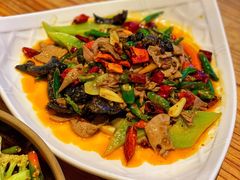 很牛的肝腰合炒-兔槽江湖菜·重庆璧山兔(水围店)