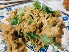 凉拌茄泥-大槐树烤肉馆