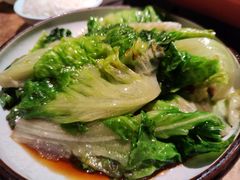 白灼生菜-炭舍干锅·烤鱼(扬名广场店)