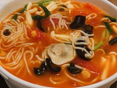 番茄菌菇面-枣子树·素食餐厅(普陀山店)