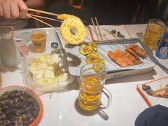 -宝记烧烤·碳锅羊肉·羊蝎子火锅·夜食社(文体路创始店)