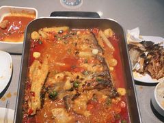 双椒-半天妖烤鱼(万达广场店)