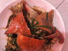 姜葱炒梭子蟹-丰收渔港饭店(嵊泗店)