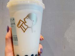 烤黑糖波波牛乳-喜茶(杭州滨江宝龙店)