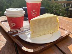 原味千层蛋糕-Peet's Coffee皮爷咖啡(大学路店)