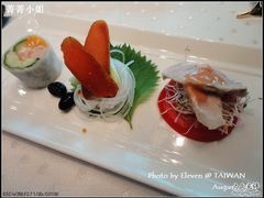 台式三拼（乌鱼子，鹅肝卷，松阪肉）-欣叶食艺轩