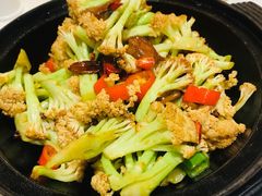 干锅有机菜花-金春禧·鲁菜海鲜(延吉路万达店)