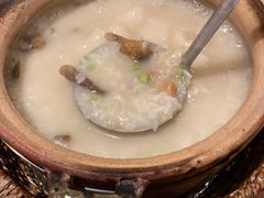 深海花胶松茸干贝粥-金穗园·砂锅粥.醉鸡煲火锅(长寿路店)