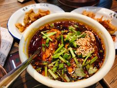 冒脑花-成都你六姐·牛肉冒菜(上海环宇荟店)