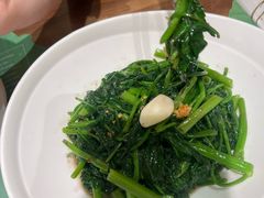 秘制虾酱炒空心菜-帕蓝·暹罗料理(大学路店)