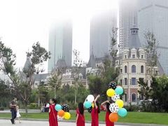 -东港音乐喷泉广场