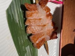 串烤猪颈肉-水之惠鲜鱼料理(王府大街店)