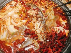 -探鱼·鲜青椒爽麻烤鱼(北京路天河城店)