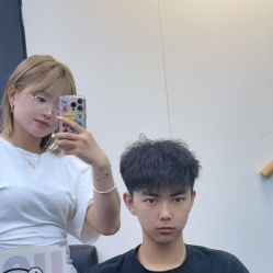 -藤野造型专业烫染接发