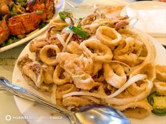 椒盐鲜鱿-新港海鮮