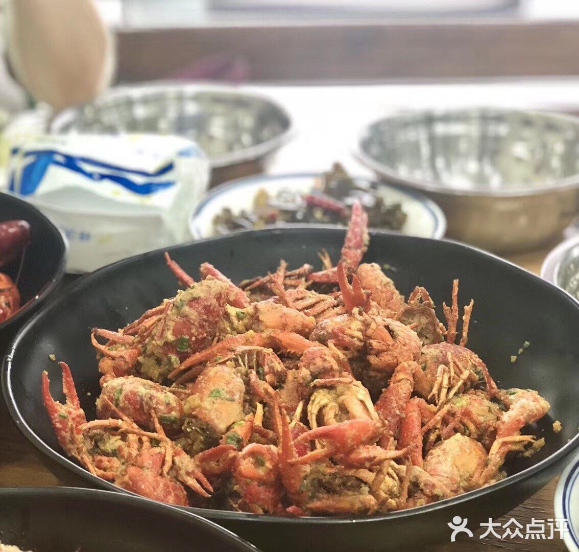 人多，热闹！图一：蒜泥虾