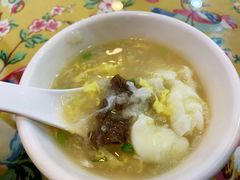 窝蛋牛肉粥-芳姨广东砂锅粥(张庄路店)
