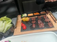 炙烤橫膈膜-左庭右院鲜牛肉火锅黑金店(陆家嘴中心店)