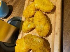 炸香蕉-明洞阿姨·韩式酱蟹烤肉·创意料理(三元桥店)