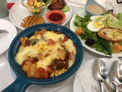 芝士香辣牛肉焗饭-丽莎沙拉轻食餐厅(国贸店)