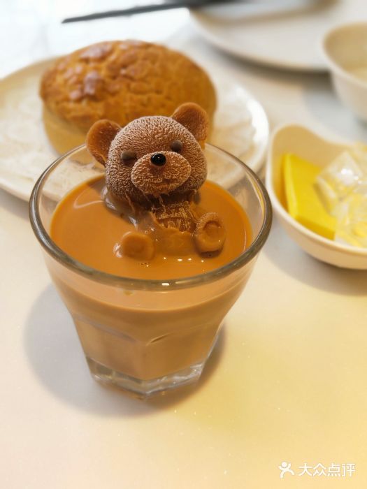 粤来记(打浦路店)小熊原味奶茶图片