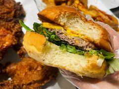 牛肉汉堡-柔心·y91·汉堡(汉堡·恒隆店)
