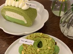 茉莉抹茶卷-Ten Olives甜点
