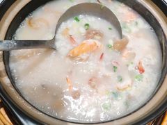 干贝海参鲜虾粥-如轩·海鲜砂锅粥·潮汕菜(小榄店)