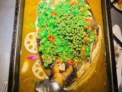 鲜青椒烤鱼-探鱼·鲜青椒爽麻烤鱼(广州欣荣广场店)